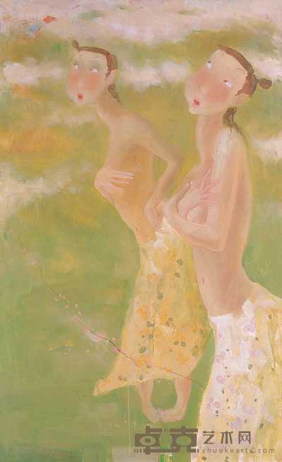 纪晓峰 春韵NO.6 158×98cm